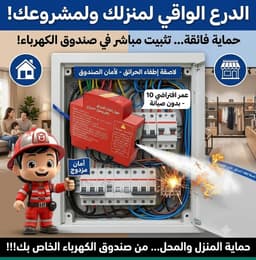 🛡️ جهاز الإطفاء الحراري الأوتوماتيكي 🛡️ 5