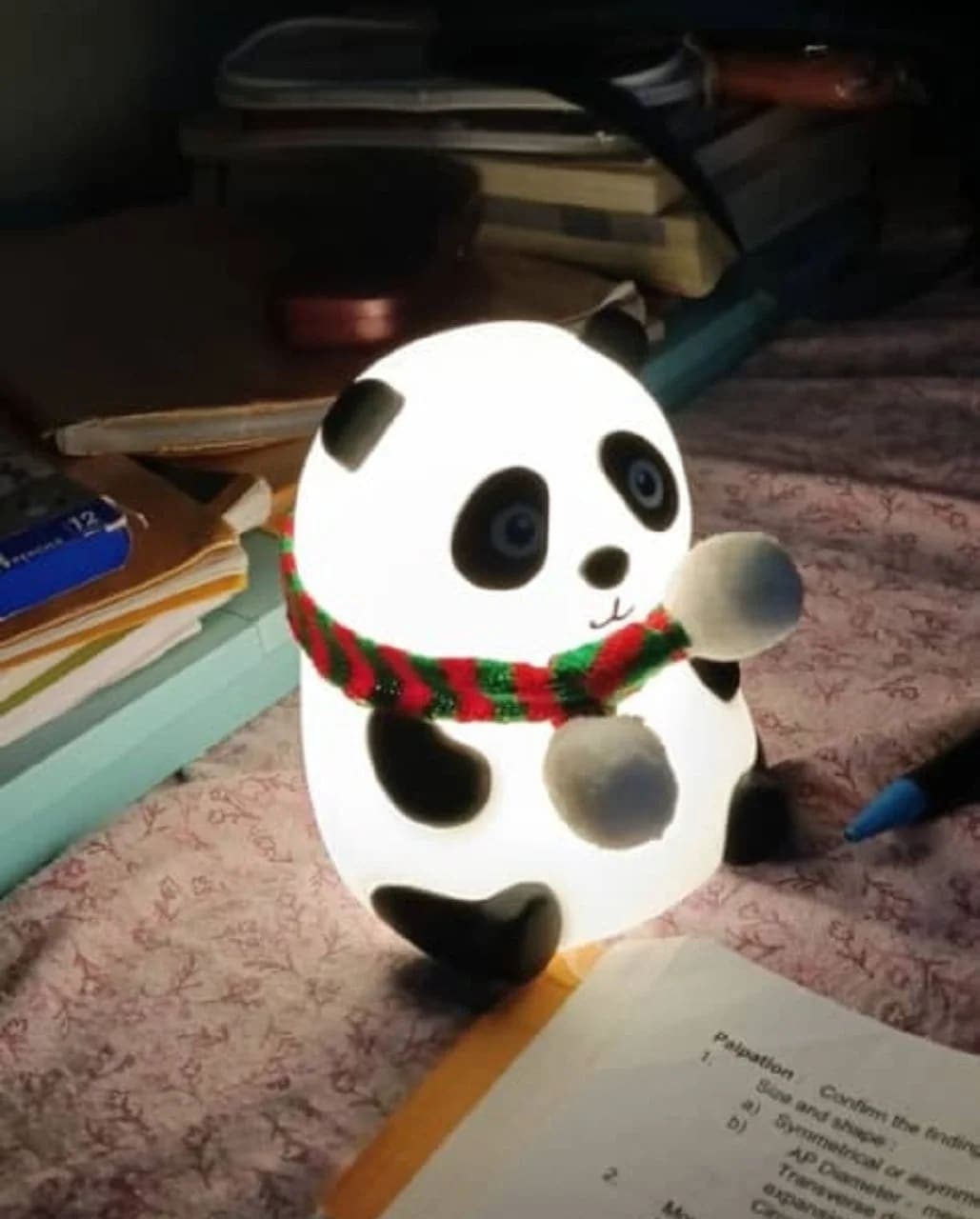 🐼 باندا السيليكون المضيء بالألوان 🐼